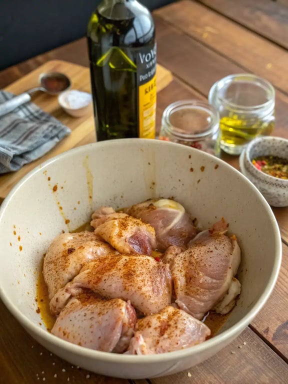 Step 4 for air fryer recipes — texture check