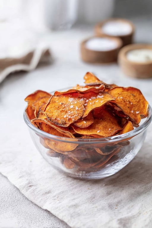 Air Fryer Sweet Potato Chips