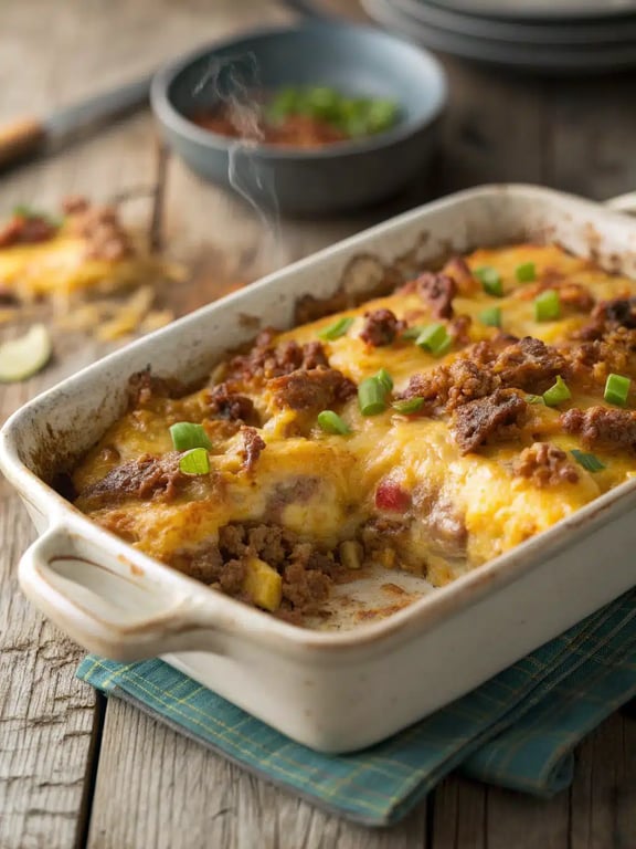 Best cowboy potato casserole with bold flavor