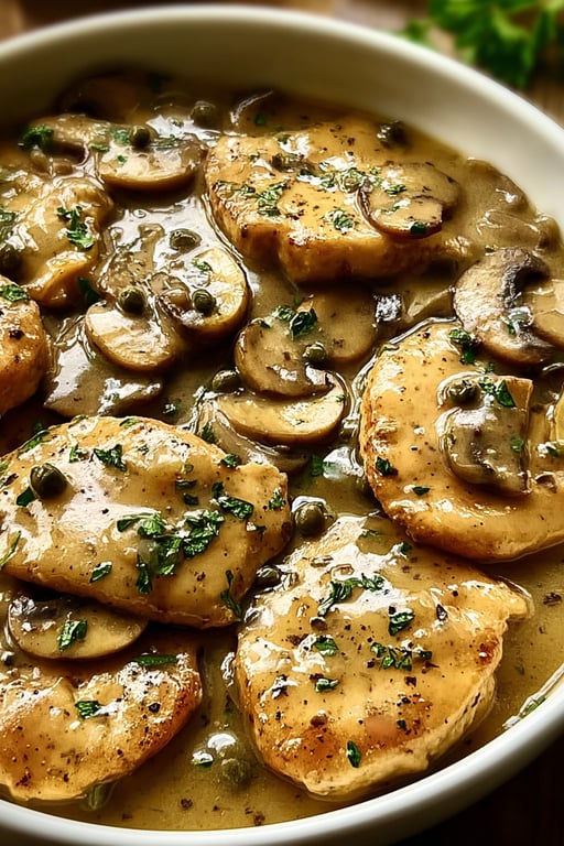 Crockpot Chicken Piccata Recipe – Simple and Comforting