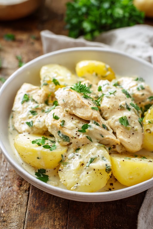 Crockpot Garlic Parmesan Chicken Recipe – Easy and Hearty