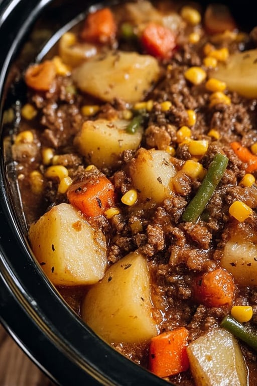 Amish Harvest Casserole Recipe – Hearty Slow Cooker Comfort
