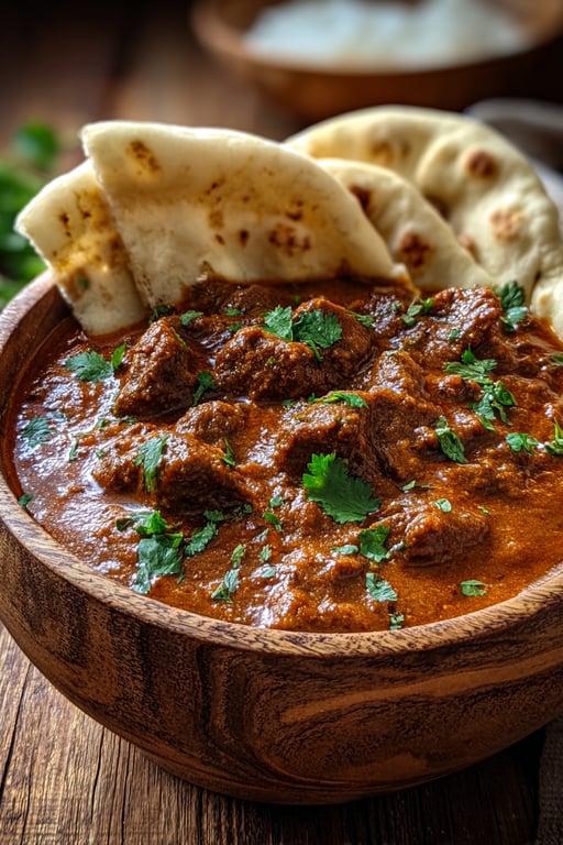 Slow Cooker Indian Beef Curry: 247 Calories a Serving
