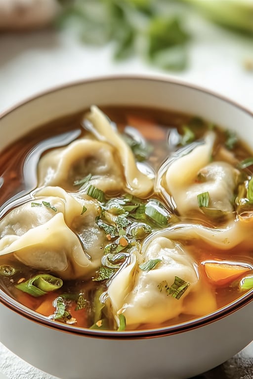 Comforting Potsticker Soup: Easy Instant Pot Recipe