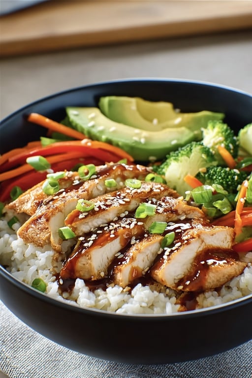 Teriyaki Chicken Bowl: 6 Easy Steps