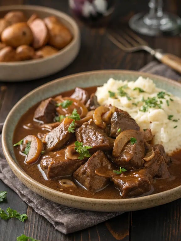 Instant Pot Beef Tips with Quick Freshness