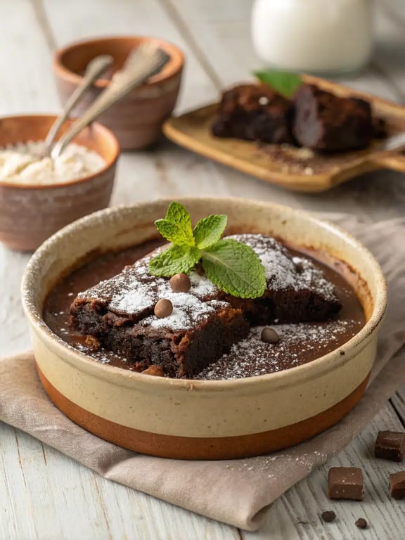 Simple Instant Pot Brownie Pudding for Holiday Comfort