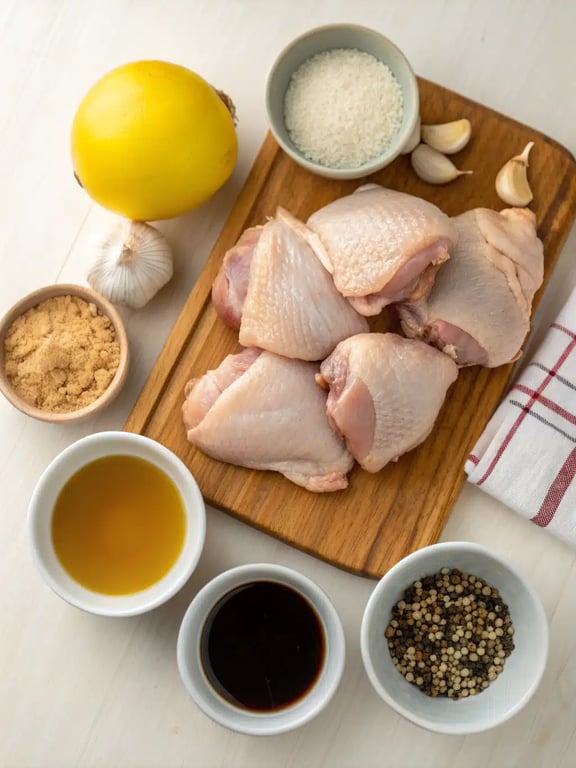 instant pot chicken ingredients instant pot chicken ingredients arranged on the counter