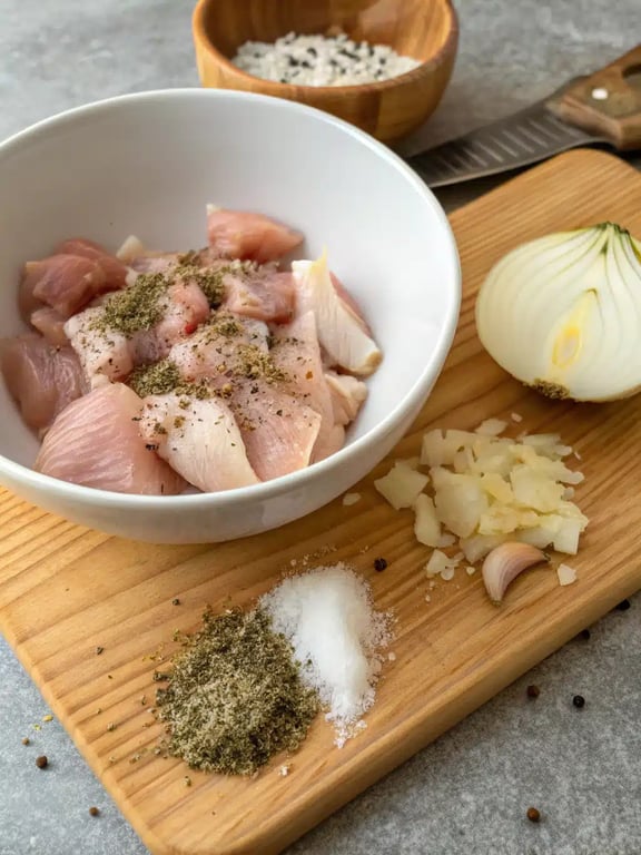 Step 2 for Instant Pot Chicken Pasta — process in progress