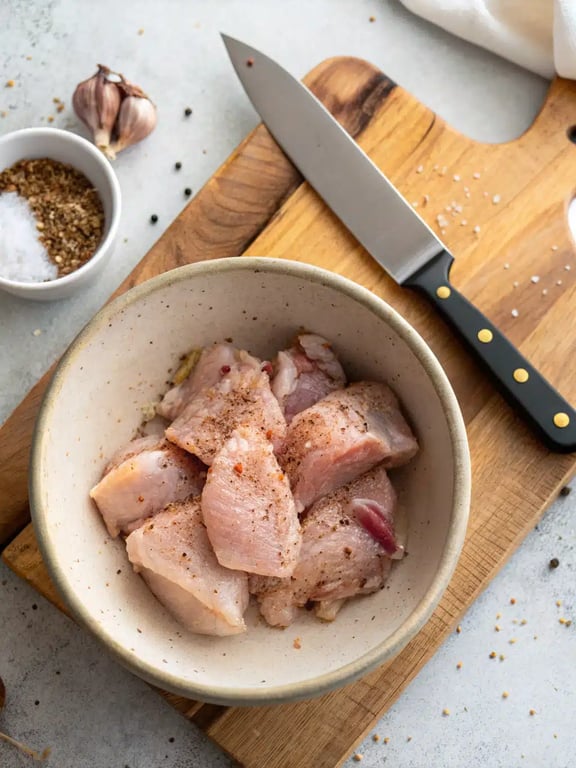 Step 2 for instant pot chicken stew — sautéing onions, carrots, and celery in the pot