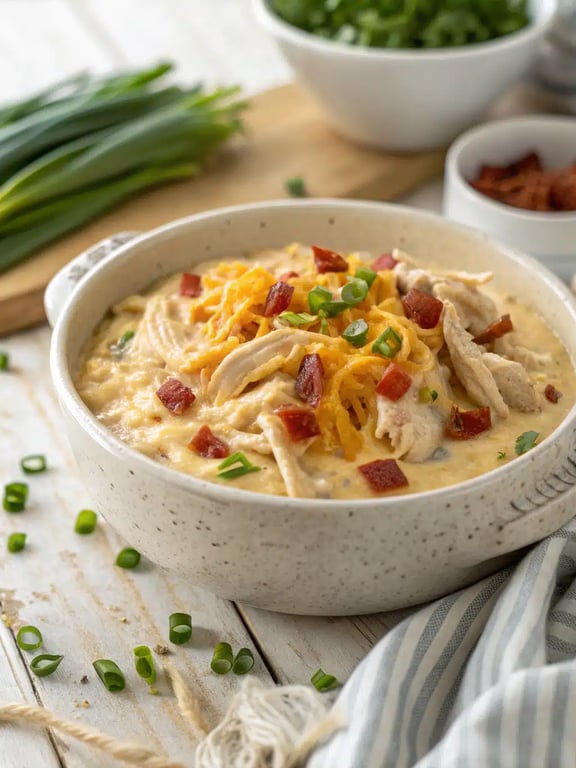 Instant pot crack chicken with bold bacon flavor