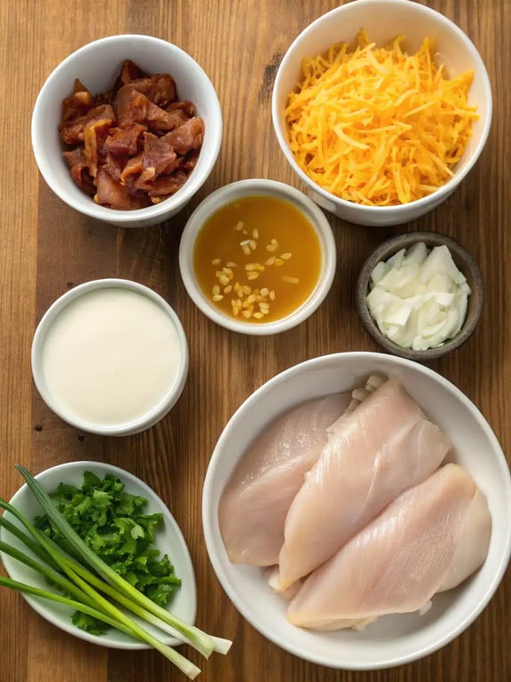 instant pot crack chicken ingredients instant pot crack chicken ingredients arranged on the counter