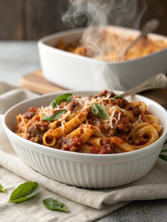 Mysig Instant Pot Pasta för nostalgiska familjemiddagar