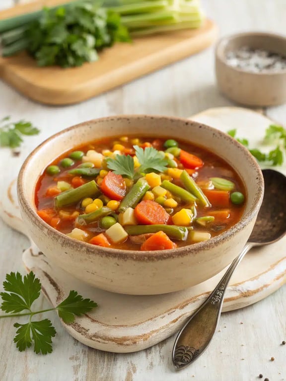 Instant Pot Vegetable Soup for Quick Cozy Joy