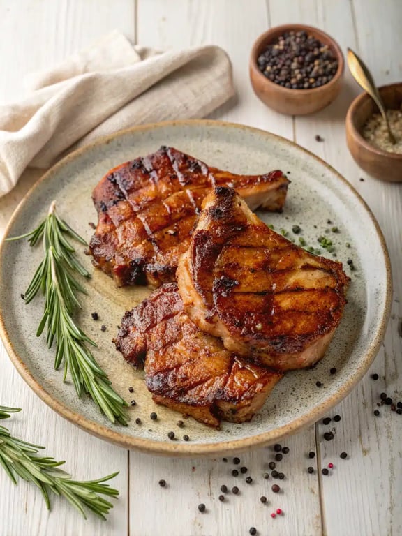 Brown Sugar Pork Chops with Quick Skillet Freshness