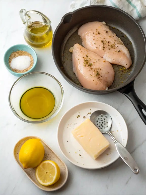 Step 4 for chicken breast recipe — texture check