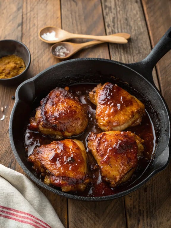 Final step for hot honey chicken — plated and ready