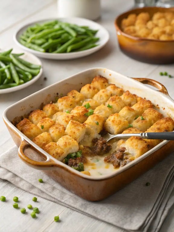Cozy Tater Tot Casserole With Nostalgic Flavor