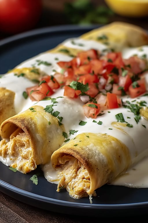 Baked Cream Cheese Chicken Taquitos: Ready in 25 Minutes
