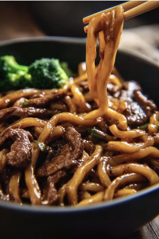 Flavorful Beef Black Pepper Udon: Ready in 25 Minutes – 30-Minute Dinner