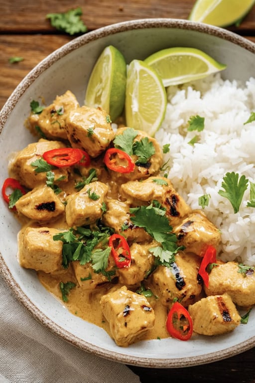 Thai Peanut Chicken Natural: 10 Minutes of Prep