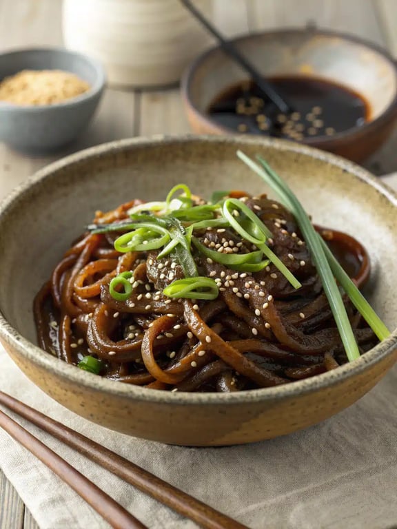Black Pepper Udon: A Cozy Bowl of Savory Joy