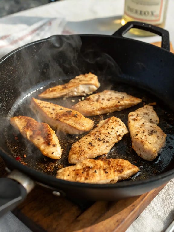 Final step for cheesy chicken wraps — plated and ready