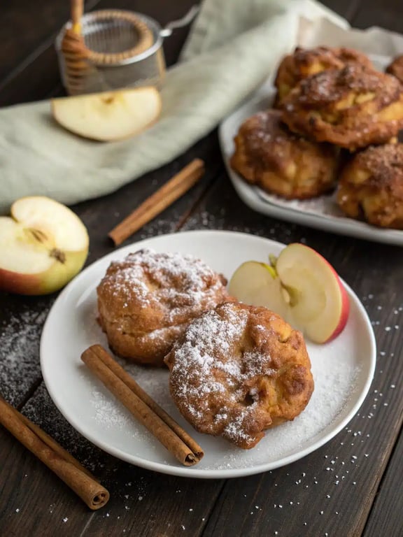 Quick Air Fryer Apple Fritters for Irresistible Comfort