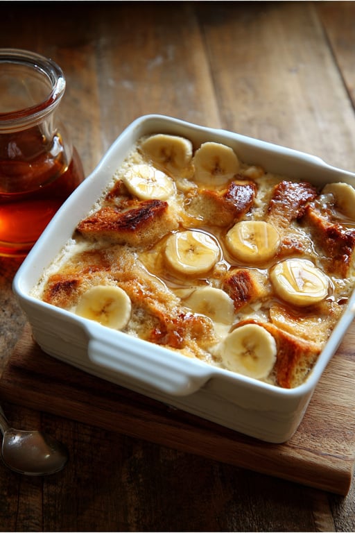 Banana Croissant Casserole Recipe – Simple and Delicious