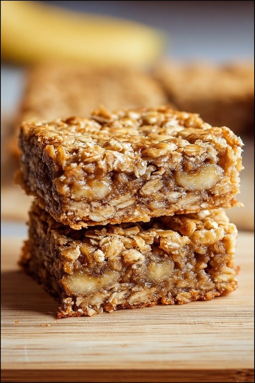 Banana Oatmeal Bars Recipe – Simple and Delicious