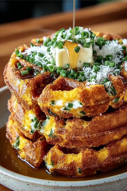 Cheddar Jalapeno Cornbread Waffles Recipe – Quick and Tasty