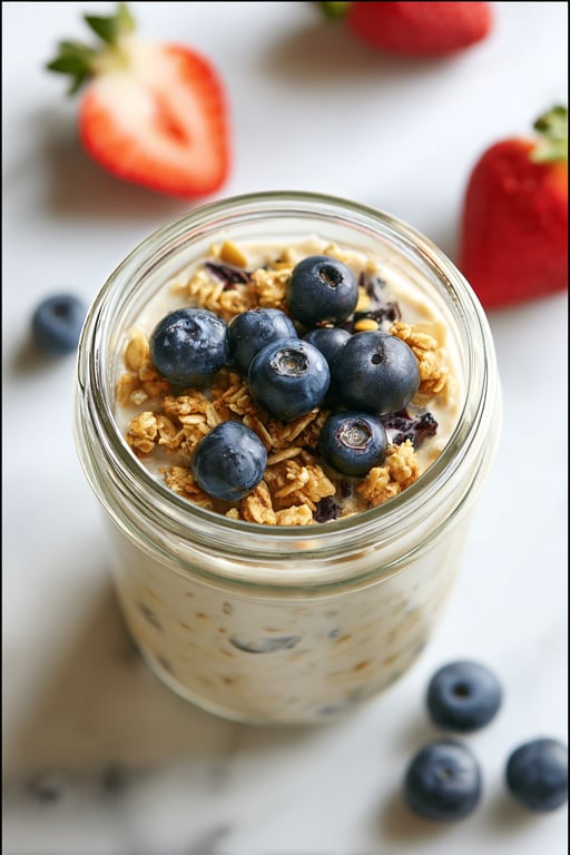 Classic Vanilla Overnight Oats: 3 Easy Steps