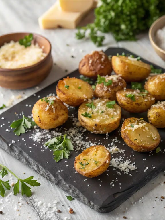 Crispy Parmesan Potatoes for Your Summer BBQ Joy