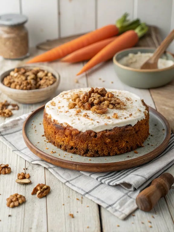 Flourless Oatmeal Carrot Cake for Bold Flavor