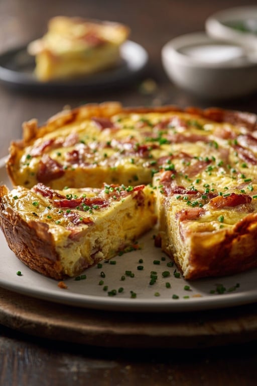 Potato Chive Frittata Recipe – Simple and Delicious