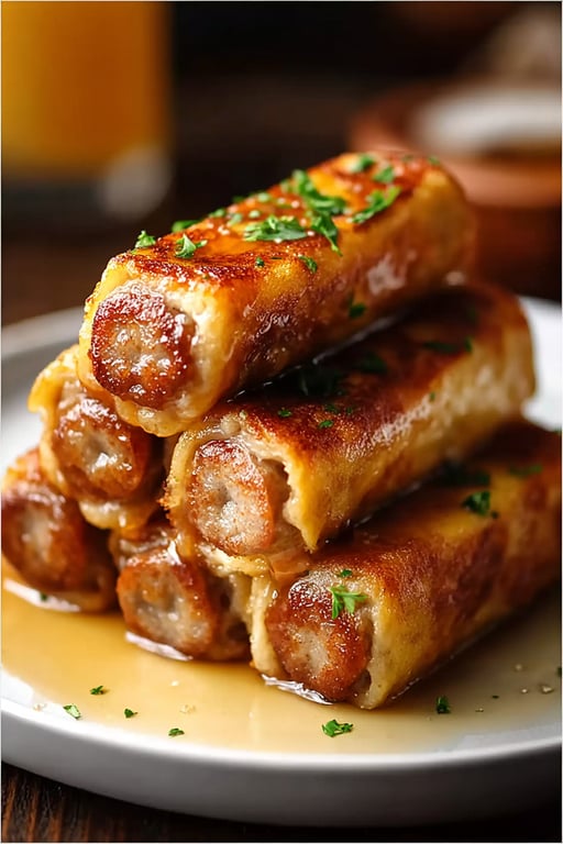 Sausage French Toast Roll Ups Recipe – Simple and Delicious