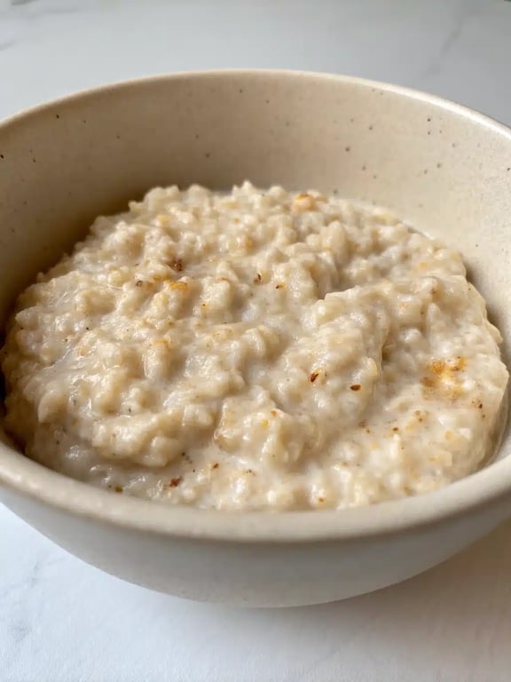 A beautifully topped jar of overnight oats recipes with fresh berries and nuts