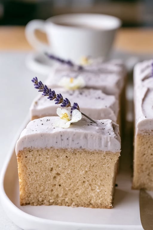 Elegant and Aromatic Fog Cake