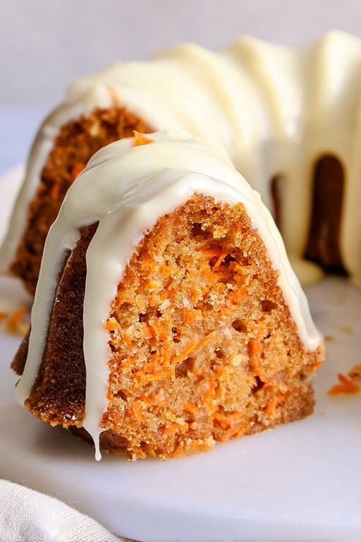 Carrot Bundt Cake Cozy and Spiced