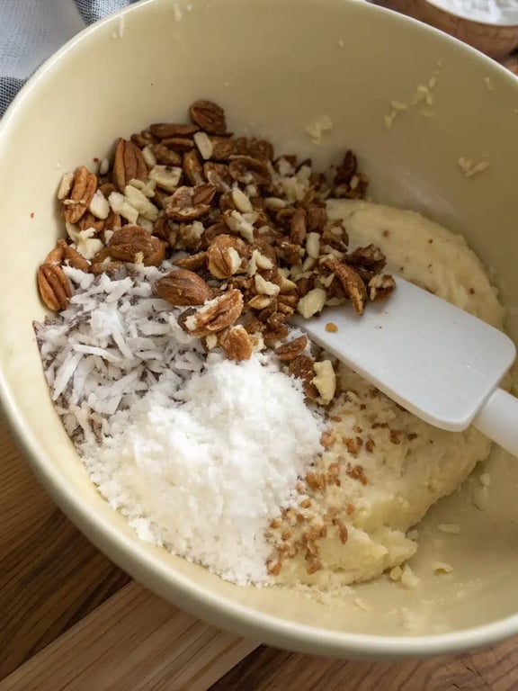 Step 4 for Catch a Husband Cake — checking doneness with a toothpick