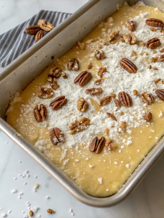 Final step for Catch a Husband Cake — sliced and ready to serve