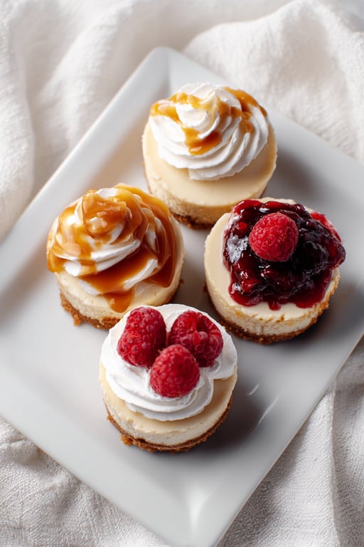Mini New York Cheesecakes Creamy and Classic