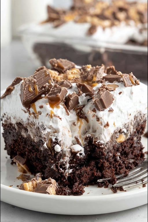 Chocolate Caramel Poke Cake Recipe - Simple and Delicious – Desserts, Cakes & Breads