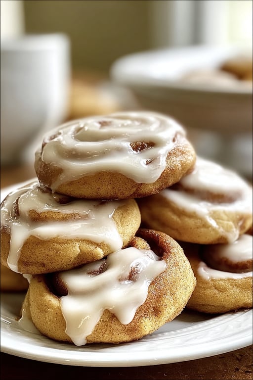 Cinnamon Roll Cookies (Easy, Makes 24)