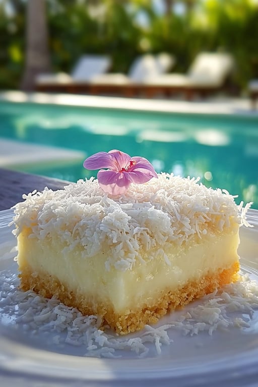 Coconut Custard Cake Recipe - 1.Simple and Delicious – Desserts, Cakes & Breads