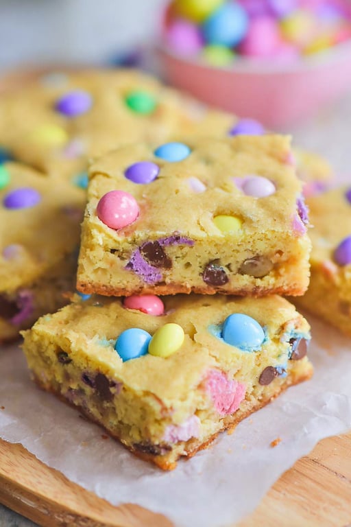 Easter Cake Mix Cookie Bars Festive and Easy
