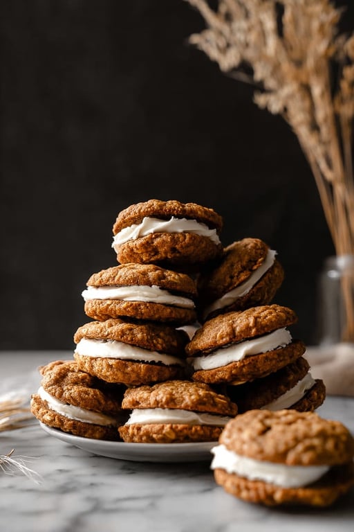 Pumpkin Oatmeal Cookies Chewy and Spiced