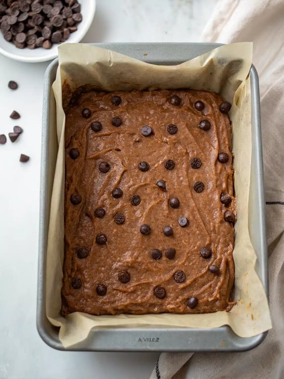 Final step for frosted Christmas brownies — plated and ready