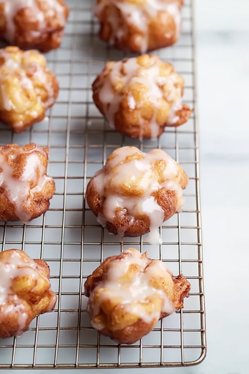 Glazed Apple Fritters Recipe – Simple and Delicious