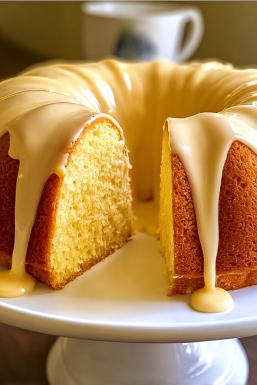 Lemon Cake Bright and Citrusy